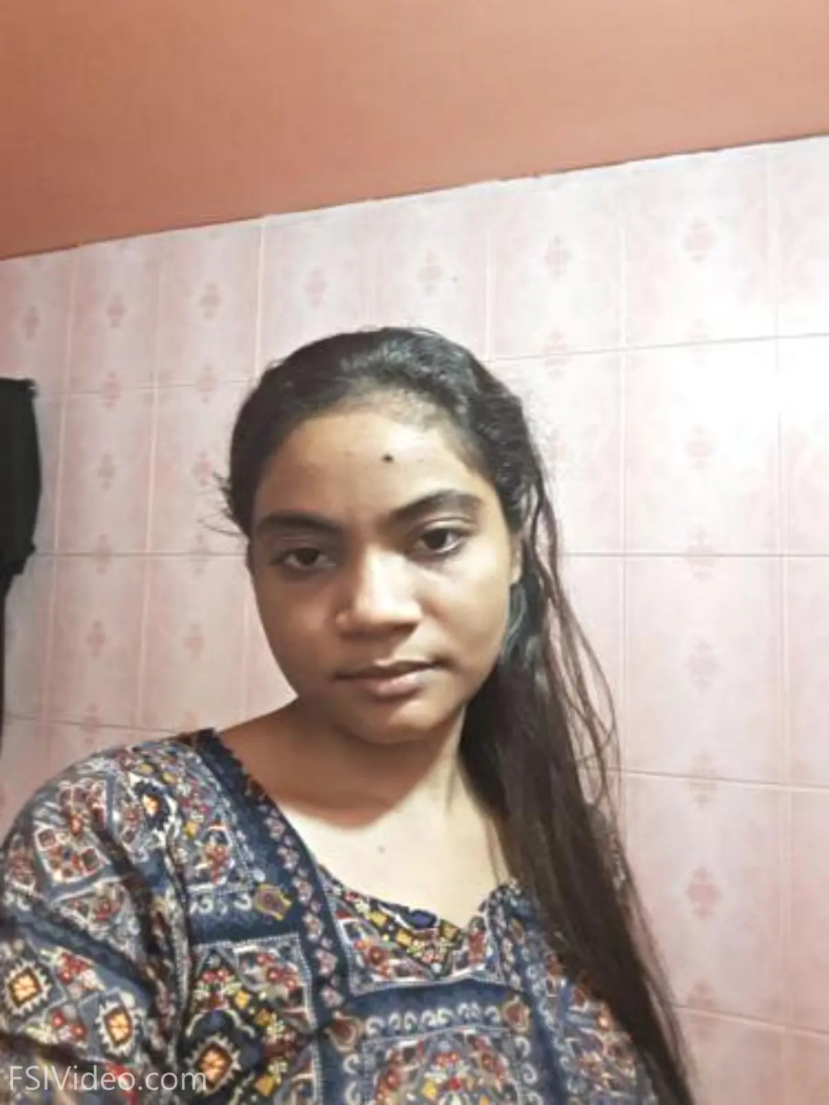 Bengali Girlfriend Selfie Topless Showing Big Boobs