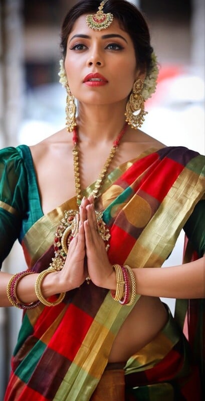 Instagram Influencer Farrah In See Through Dress