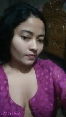 Bengali College Girl Open Blouse And Big Boobs Show - Thumbnail 4